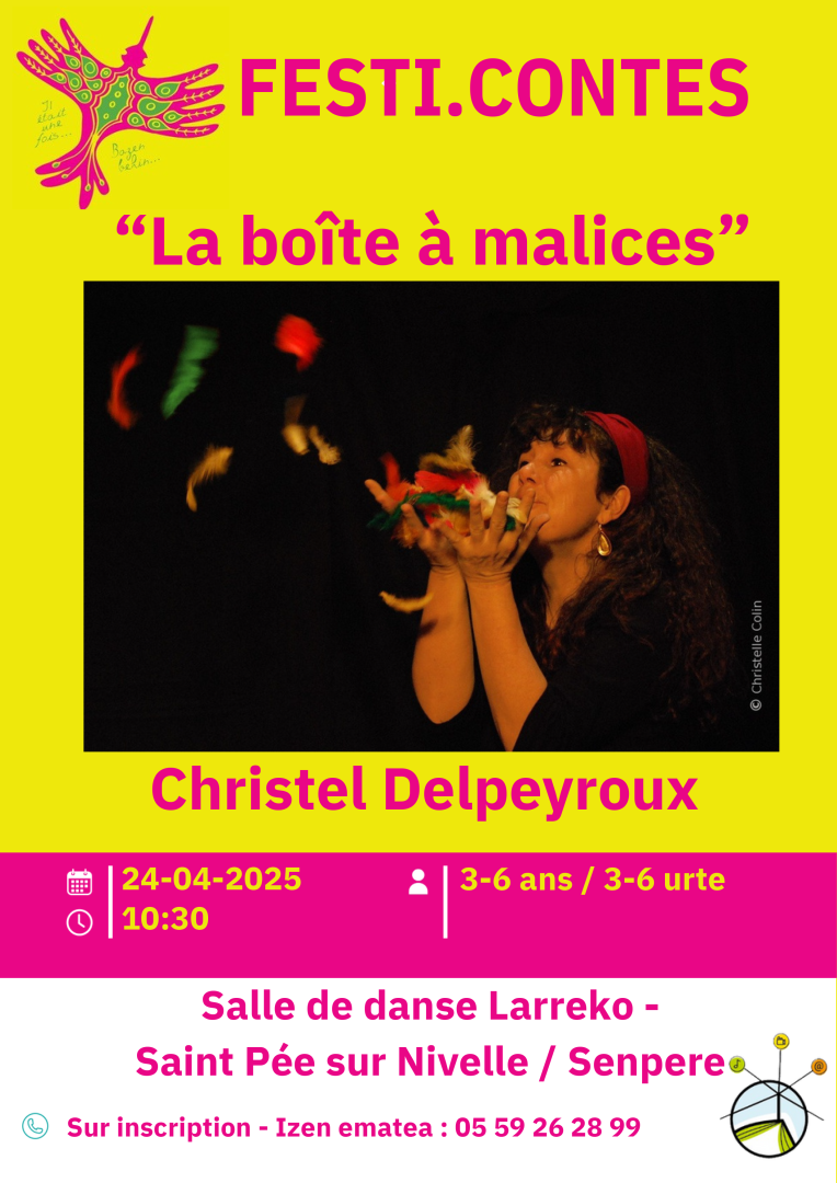 FESTI CONTES : LA BOÎTE À MALICES - Saint Pée sur Nivelle